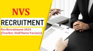 Vacancy Nvs Recruitment Non Teaching Posts